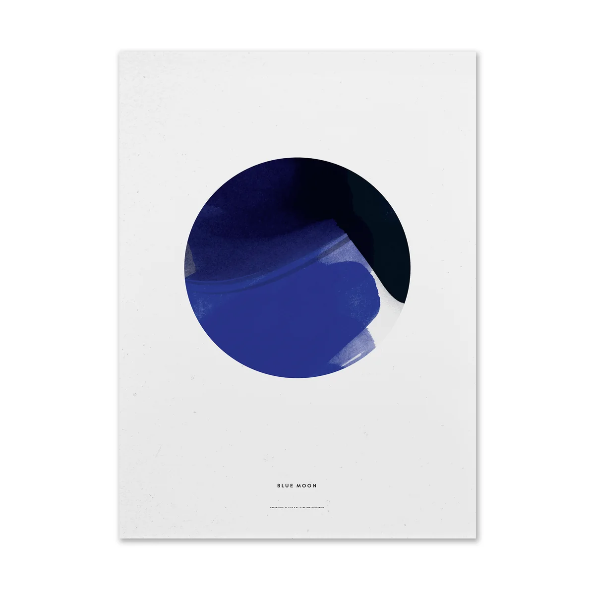 Paper Collective - Blue Moon Poster, 50 x 70 cm