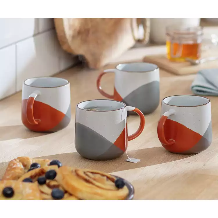 Habitat Dipped Speckle Set of 4 Mugs