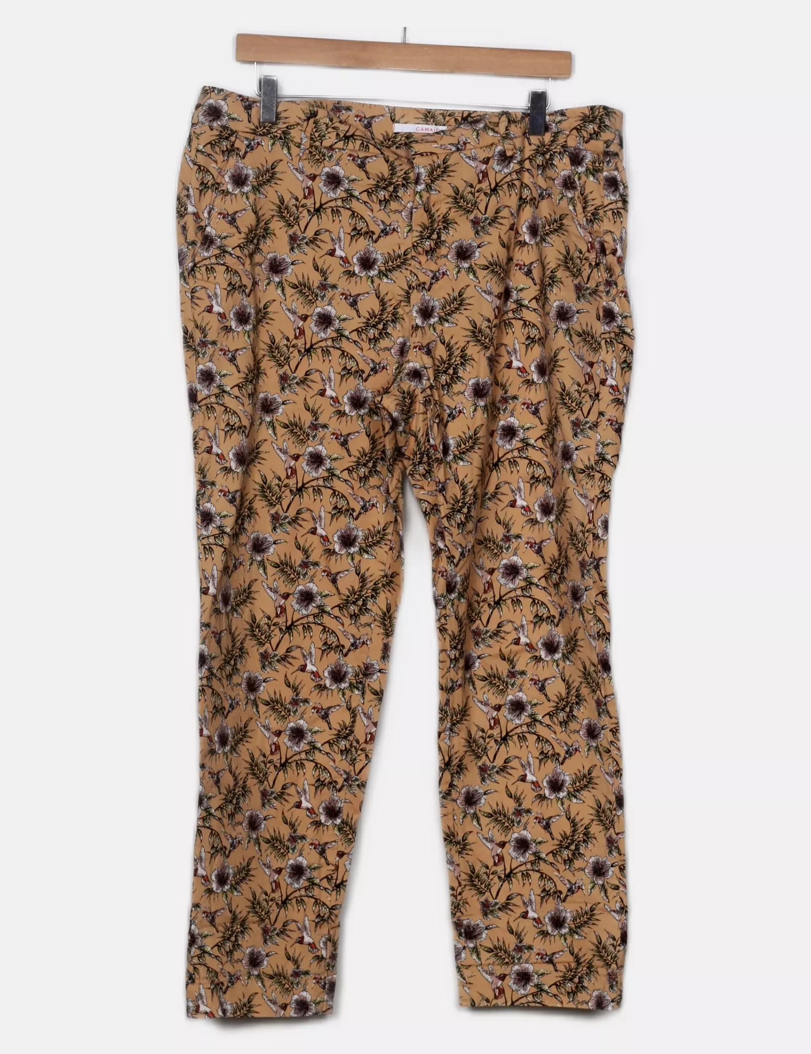 Camaïeu slacks straight Corduroy