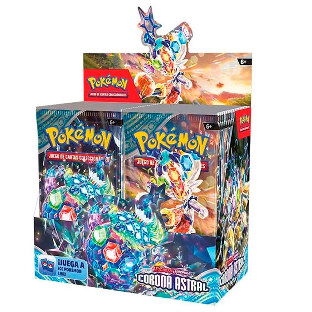 Pokemon Trading Card Game Scarlet&Violet-Stellar Crown Trading cards spanish 36 units