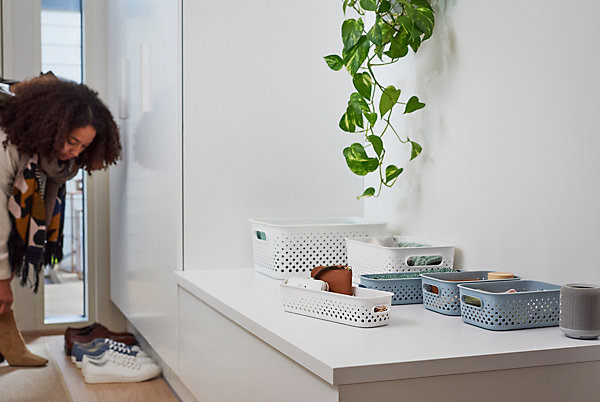 Boîte de rangement Smartstore S Orthex bleu