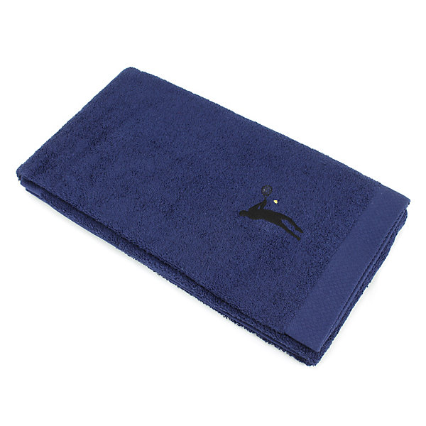 Parure de bain 8 pièces coton 550g/m2 PURE TENNIS Bleu Marine