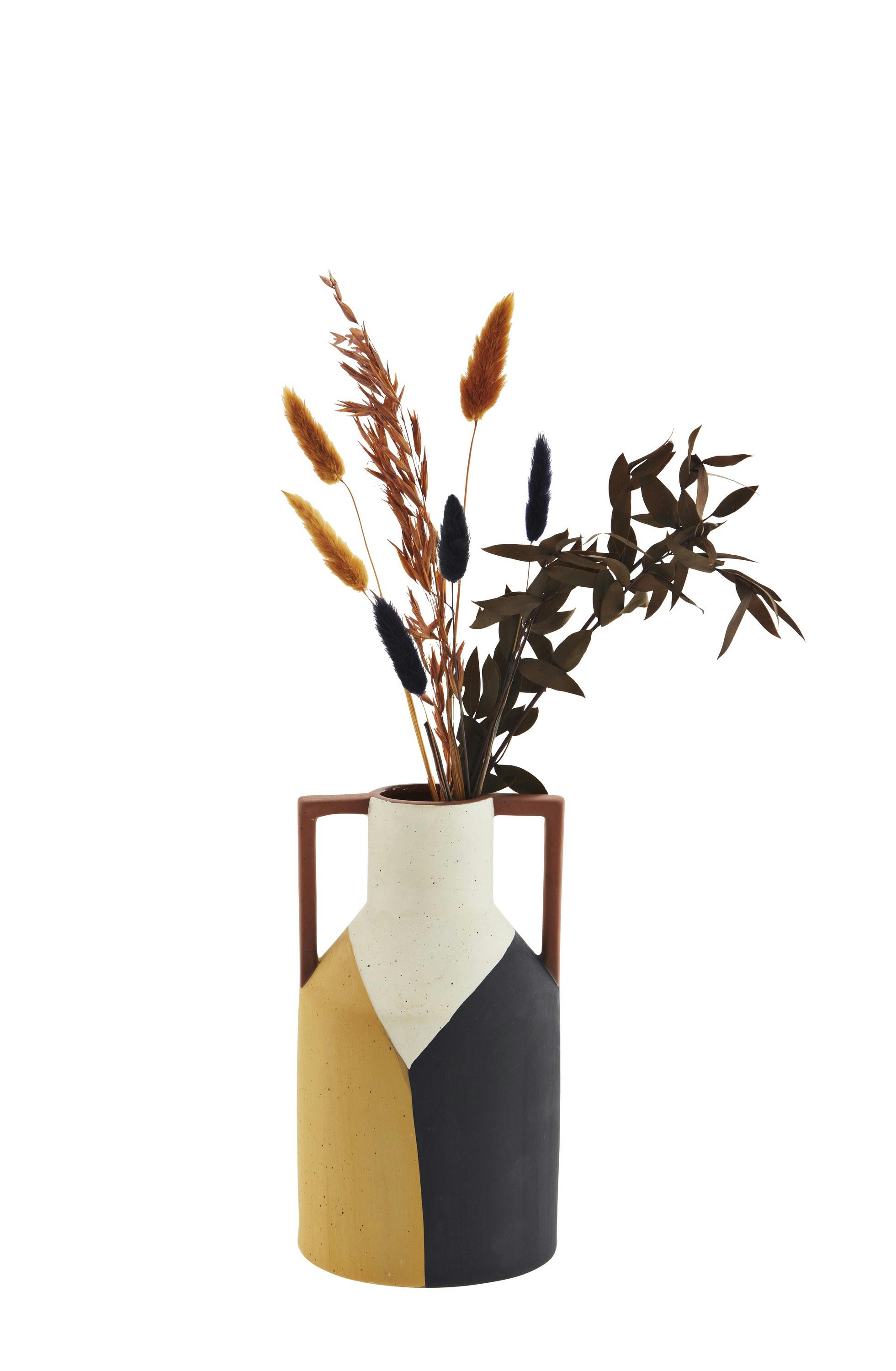 PICAROS - Vase en grès multicolore H25