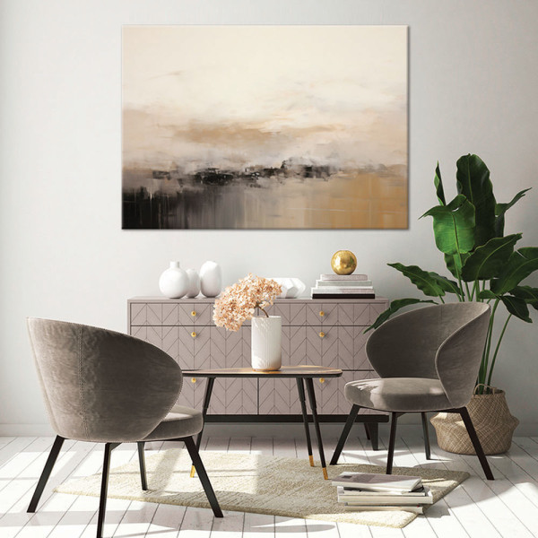 Feeby Obraz na płótnie, Abstrakcja Lofty Beżowy 60x40