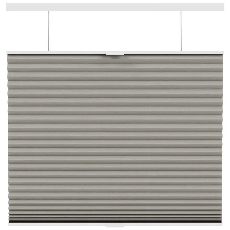 Fenstr pliss&eacute;gordijn Chicago dubbel 45mm verduisterend - taupe (30027)