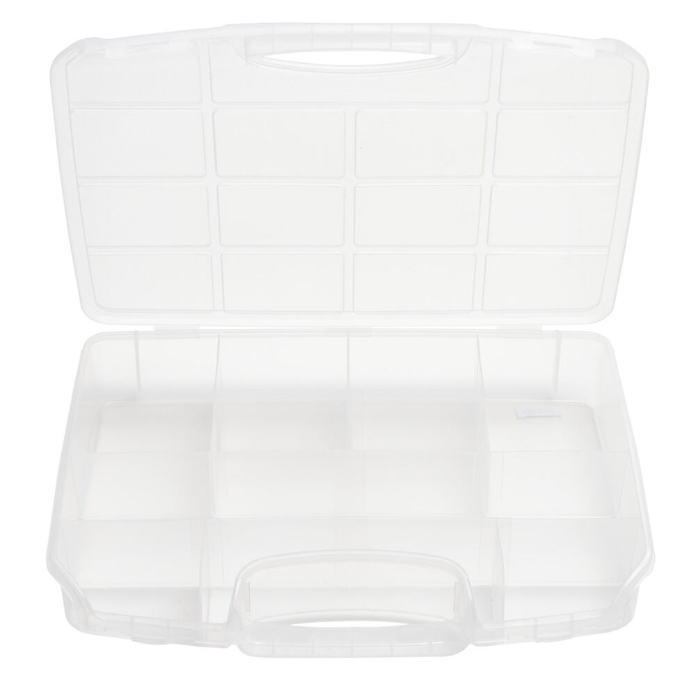 BoÎte de rangement plastique 9 compartiments 28,5x36cm