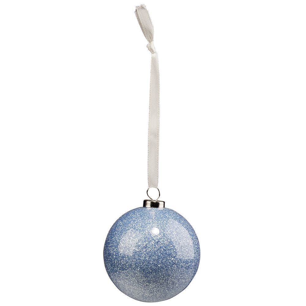 Boule de No&euml;l à paillettes Ø6cm