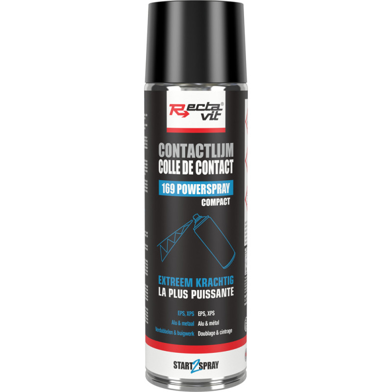 Colle de contact Power Spray Compact 0,5 L RECTAVIT