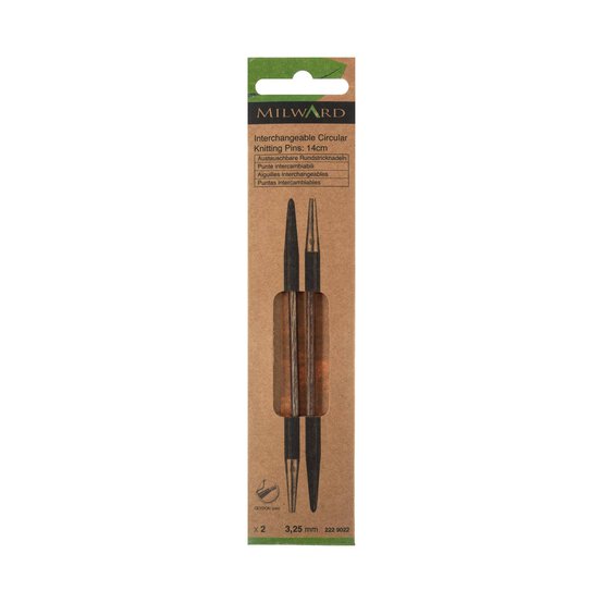 Milward 3.25mm Circular Interchangeable Knitting Needles