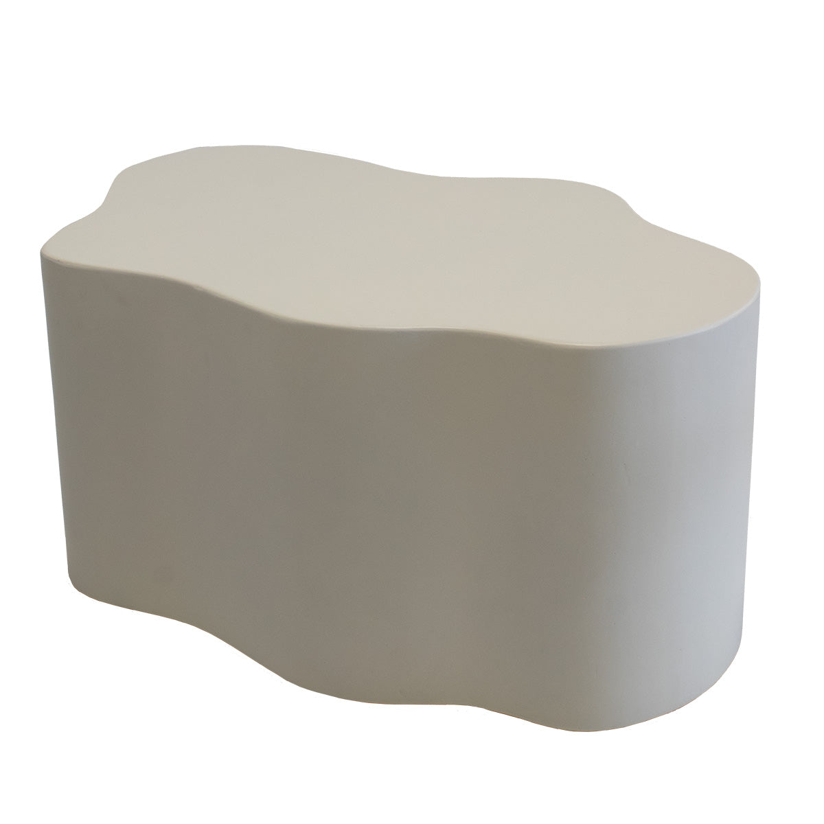 DÉJA Living Salontafel Marly - Organisch Wit Eco Composiet - 100x70x41cm