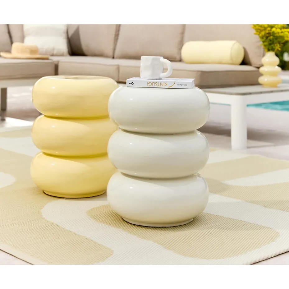 Kwantum Bijzettafels | Bijzettafel Ribera  Geel