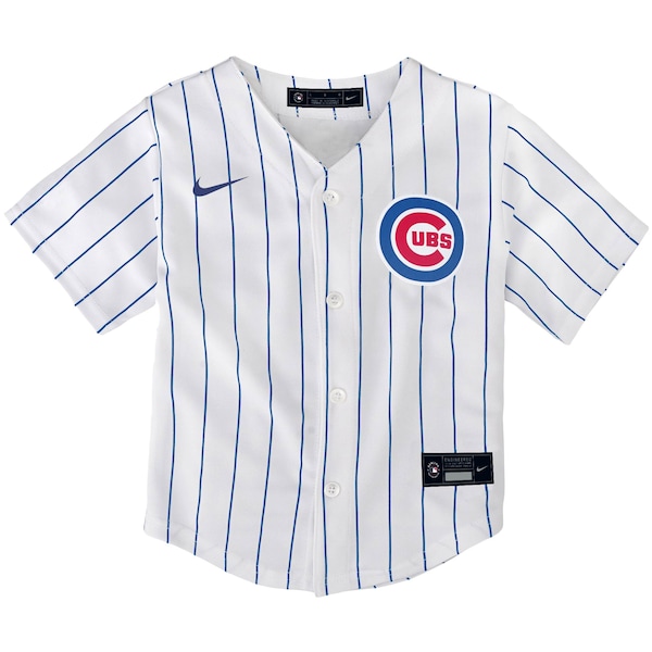 Chicago Cubs Nike Toddler Home Replica Team Jersey - White