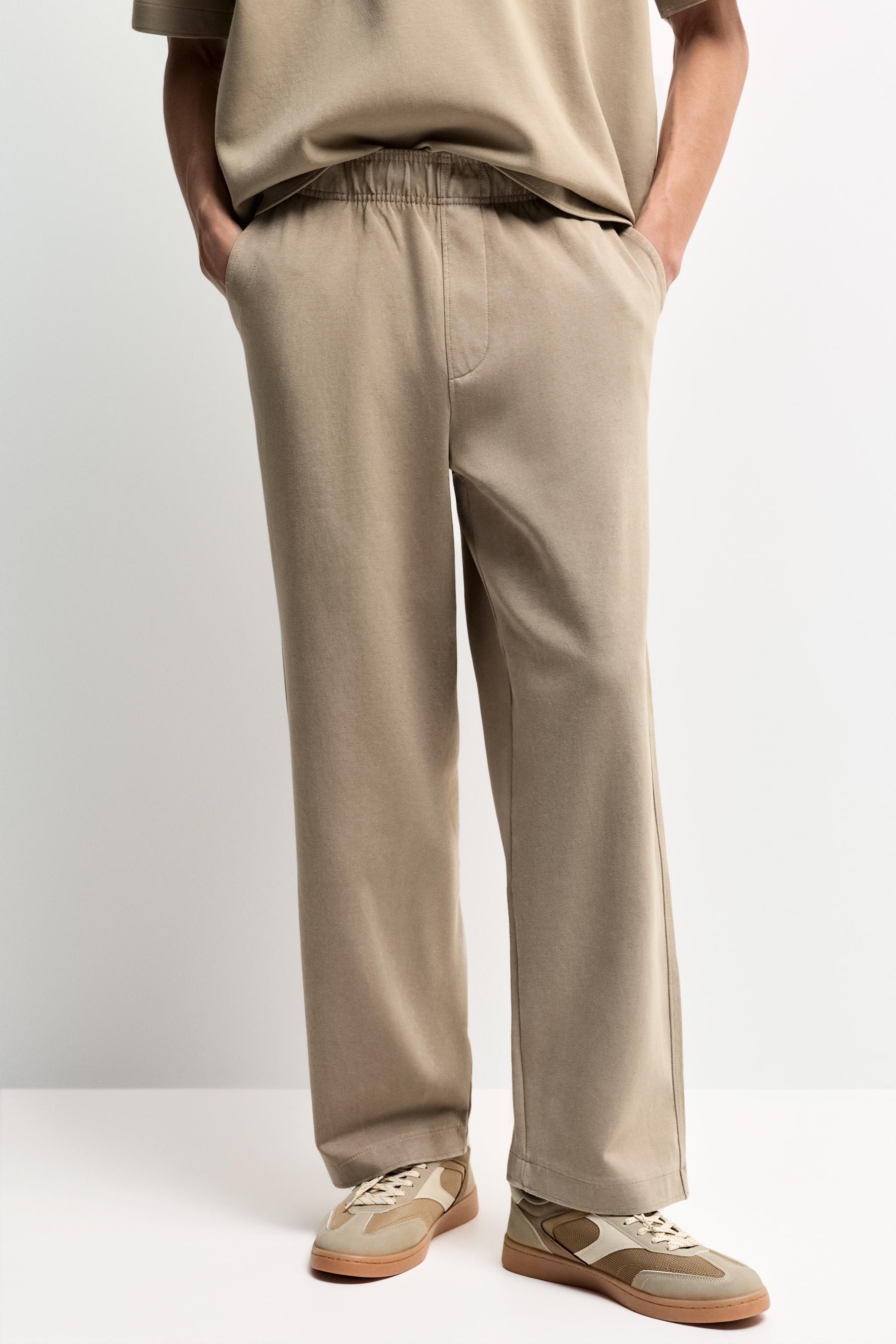 Pantalón baggy interlock