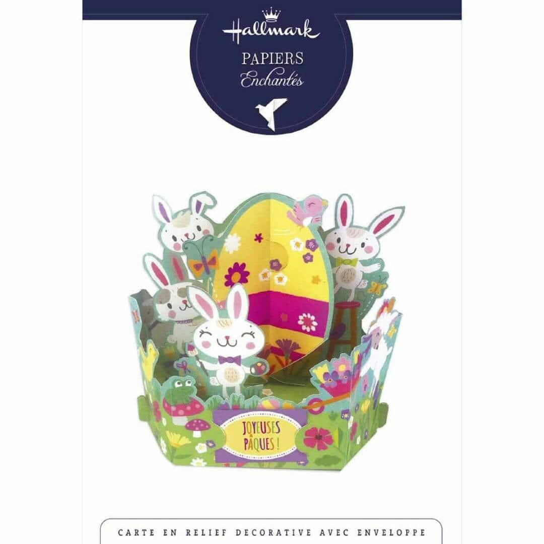 - Carte De Pâques Pop Up - Oeuf 3d