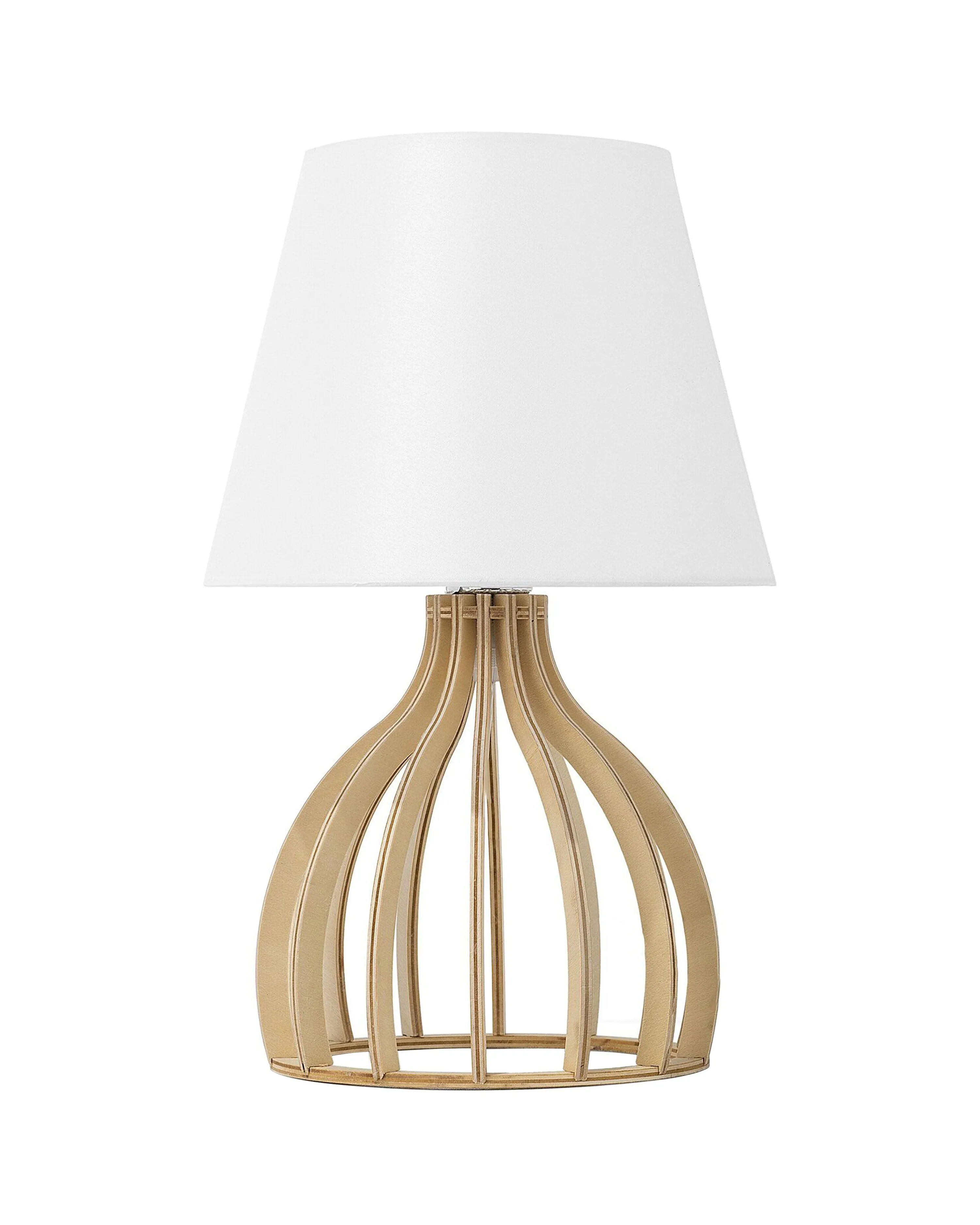 Table Lamp AGUEDA Brown/ White