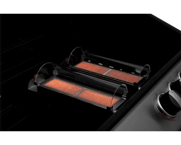 Ziegler & Brown Turbo Classic 4 Burner on Side Burner Cart