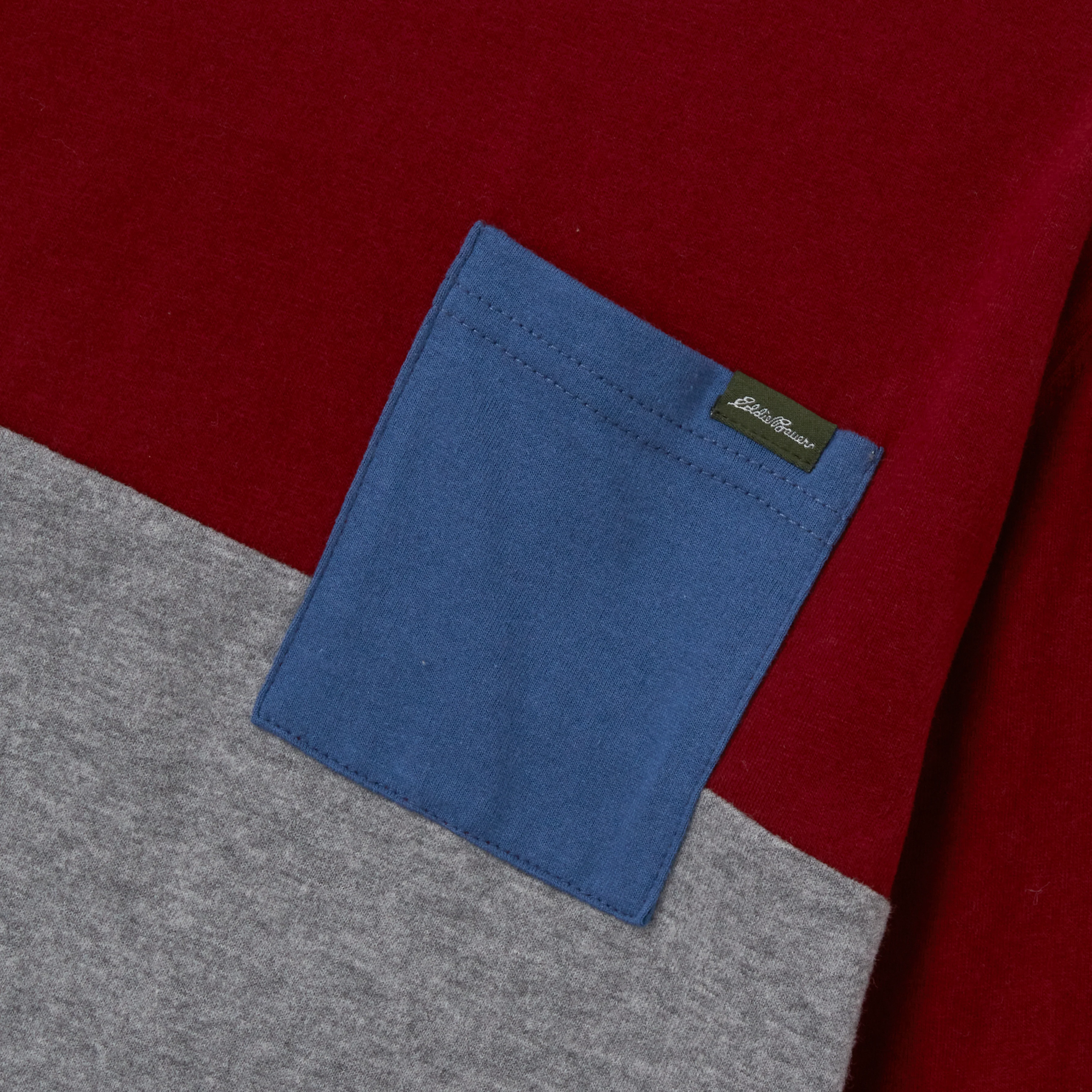 Boys' Long-Sleeve Pocket Tee
