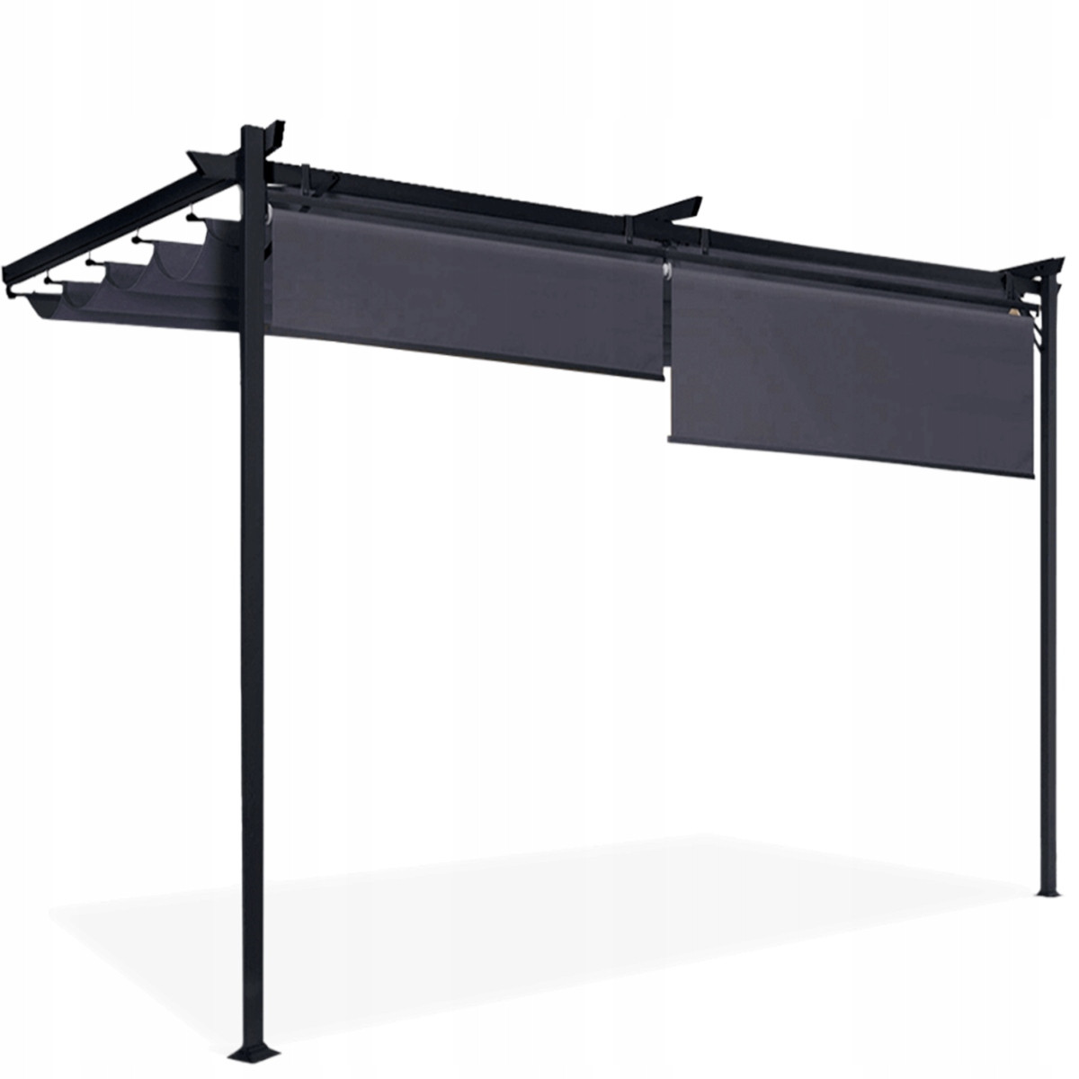Pergola Tarasowa Hardmaister Ogrodowa Przyścienna Zadaszenie 4x2,7m 4x3