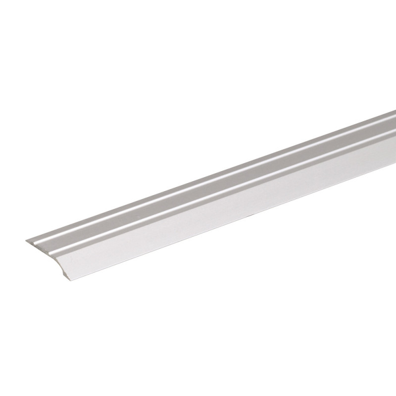 Barre de seuil autoadhésive en aluminium argenté 30 x 4 mm 0,9 m ALBERTS