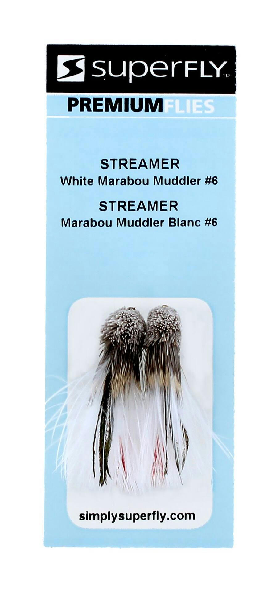 SuperFly Marabou Muddler Streamer, Size 6