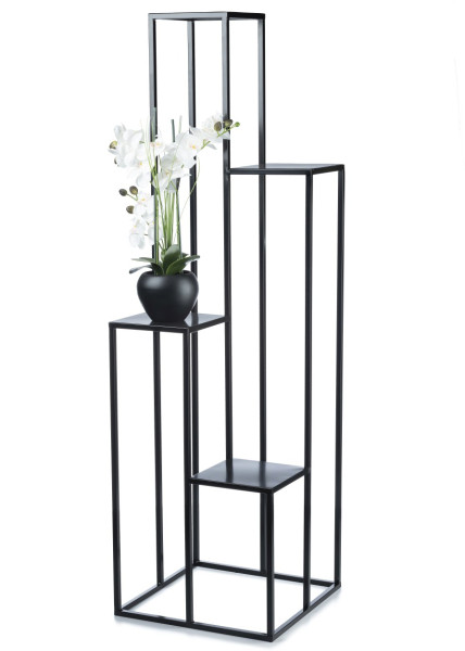 Kwietnik KASKADA stojak czarny 150 cm LOFT