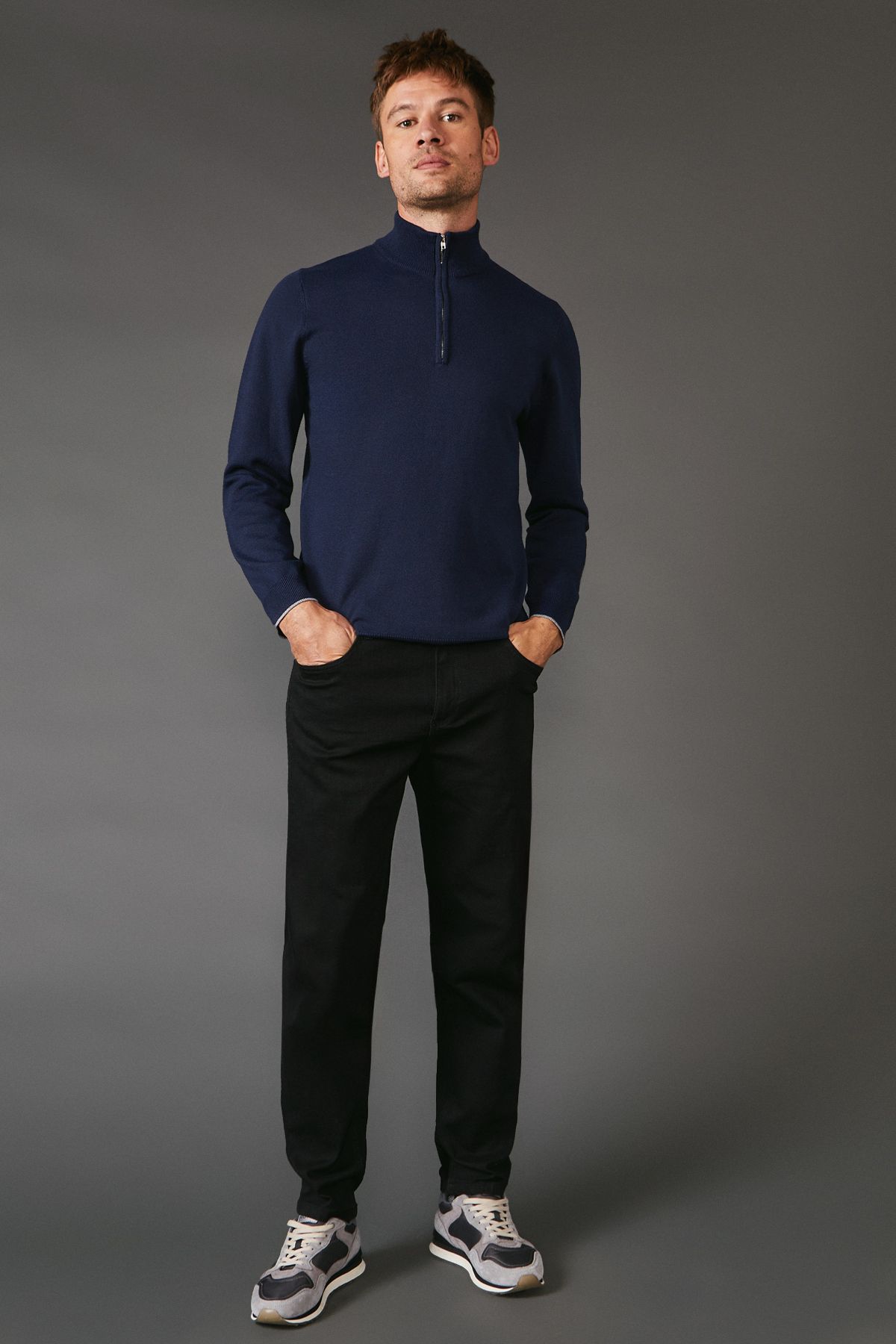 Burton Black Stretch Slim Fit Jeans