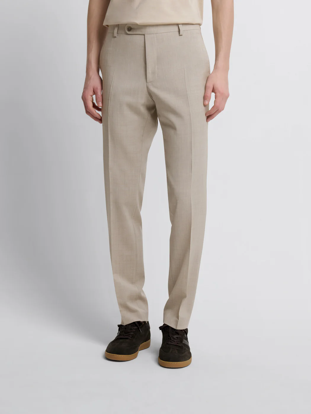 Pantalon de costume slim laine mérinos