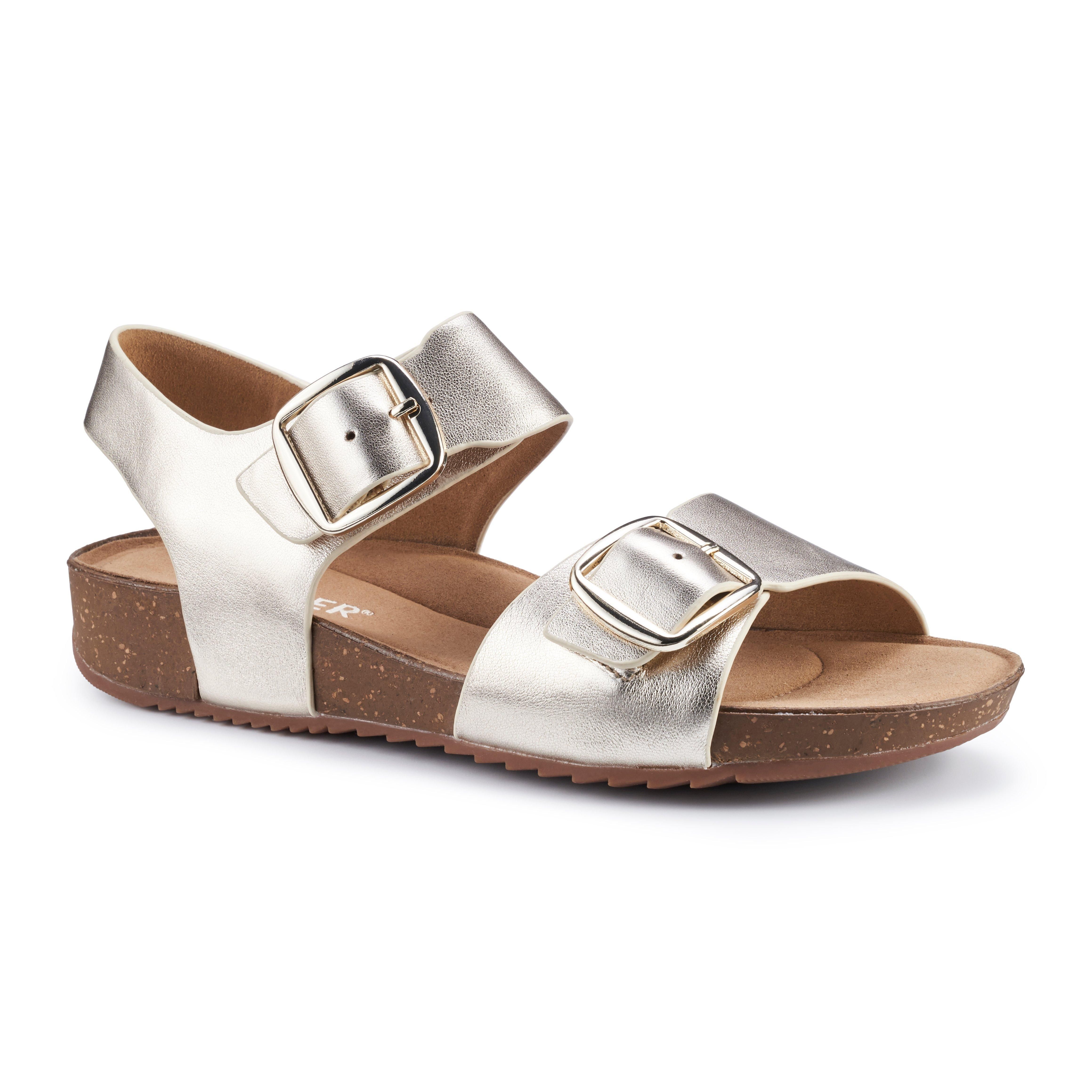 Hotter Tourist II' Cork Wedge Sandals