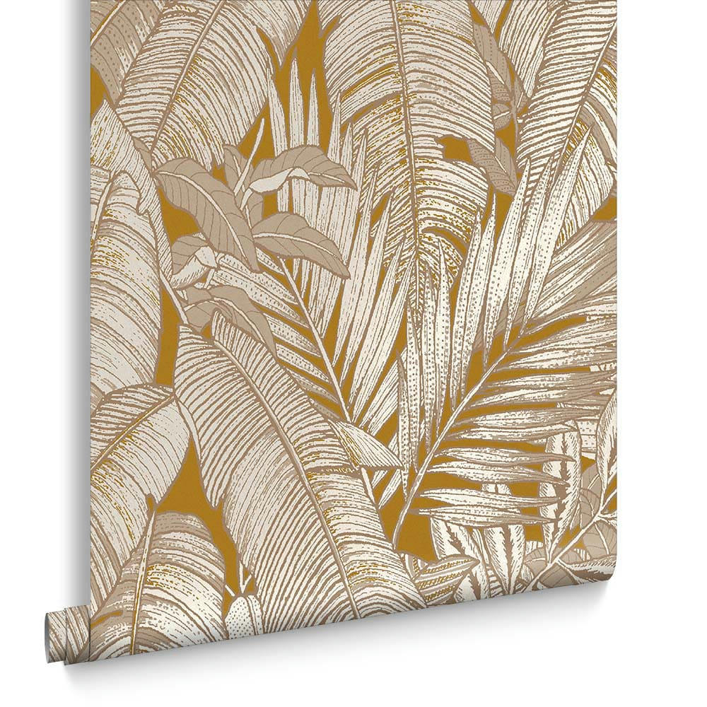 - papier peint paradys curcuma 1005 x 52cm