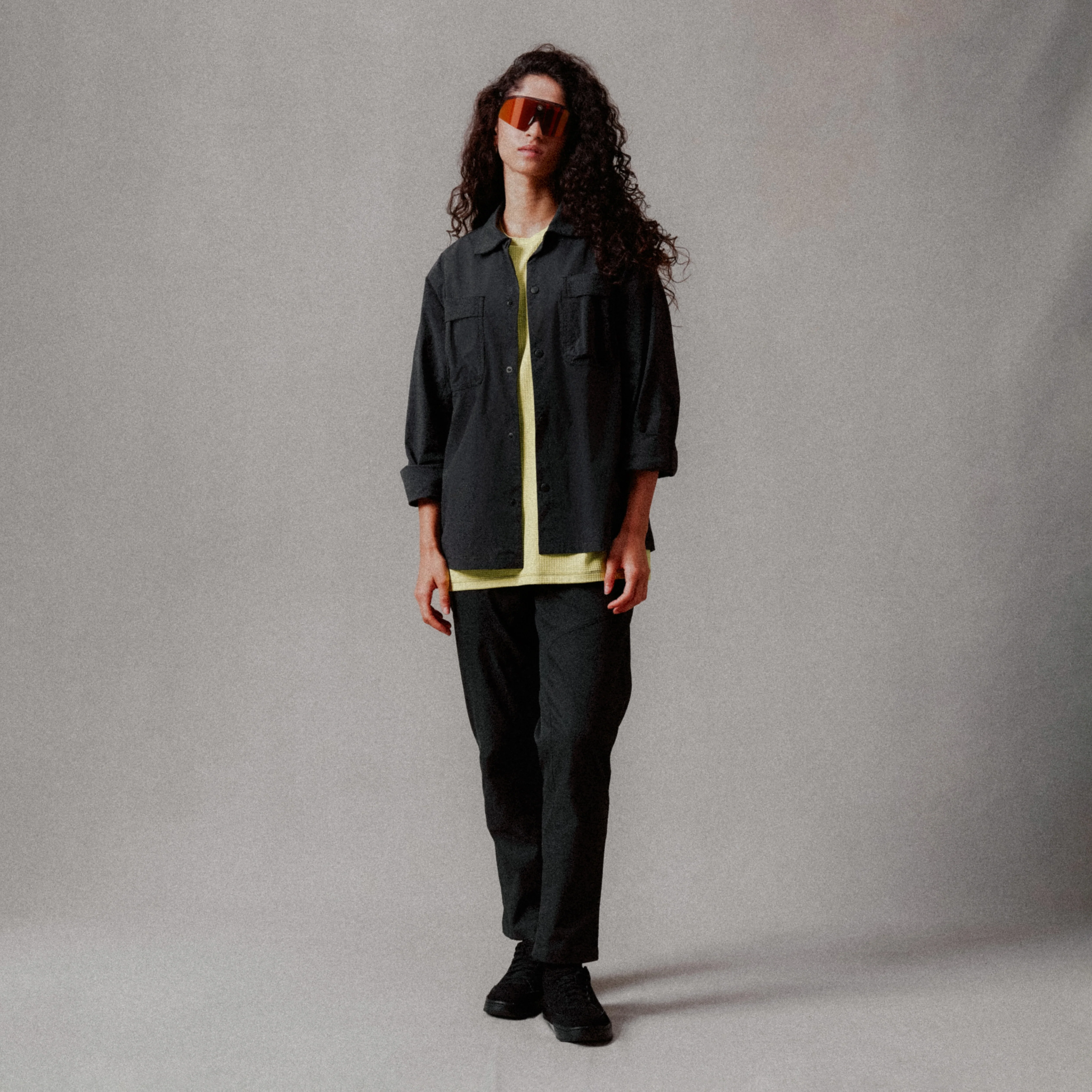 Unisex Corner Adventure Shirt - Black