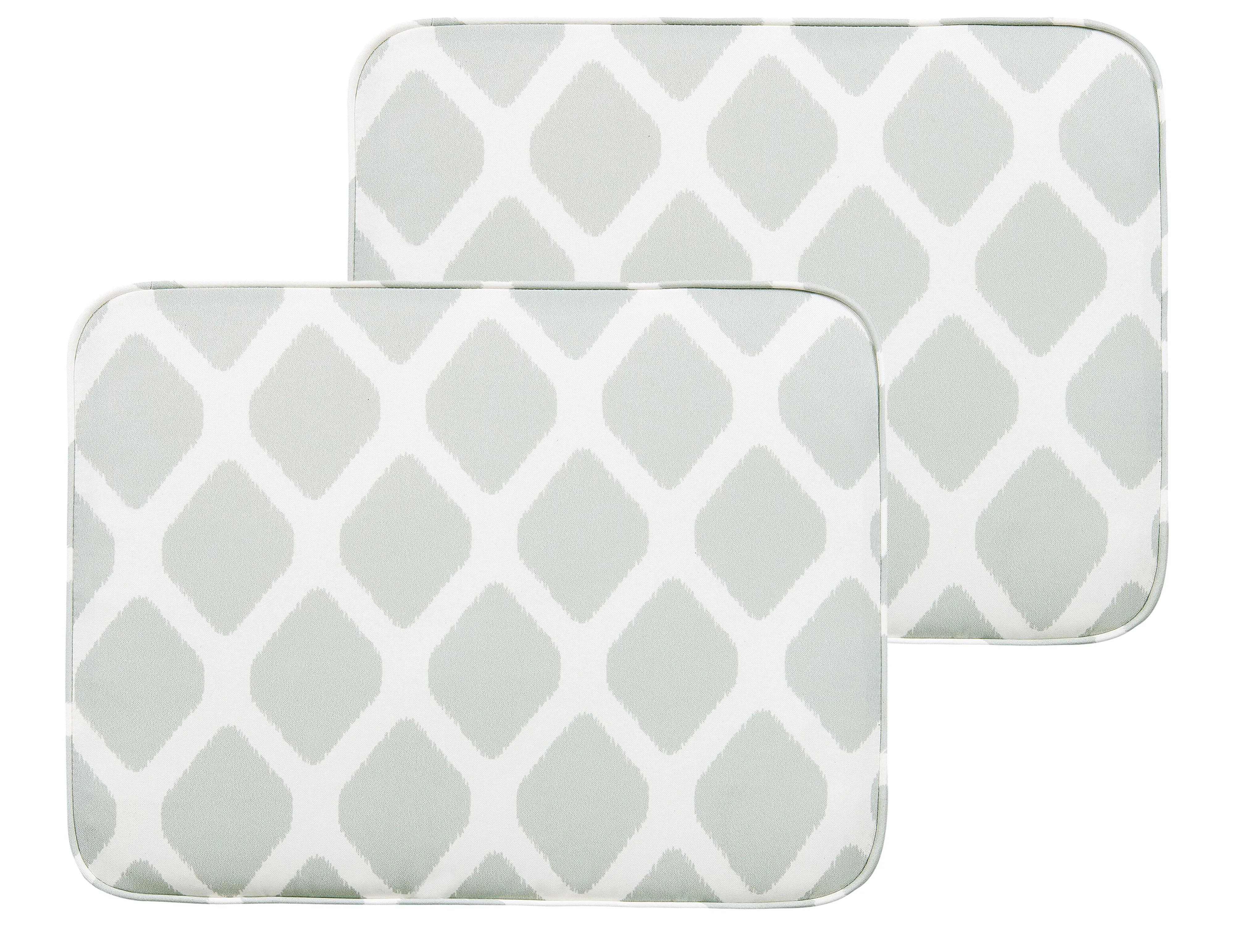 Set of 2 Garden Chair Cushions FIJI 29 x 38 cm Mint Green