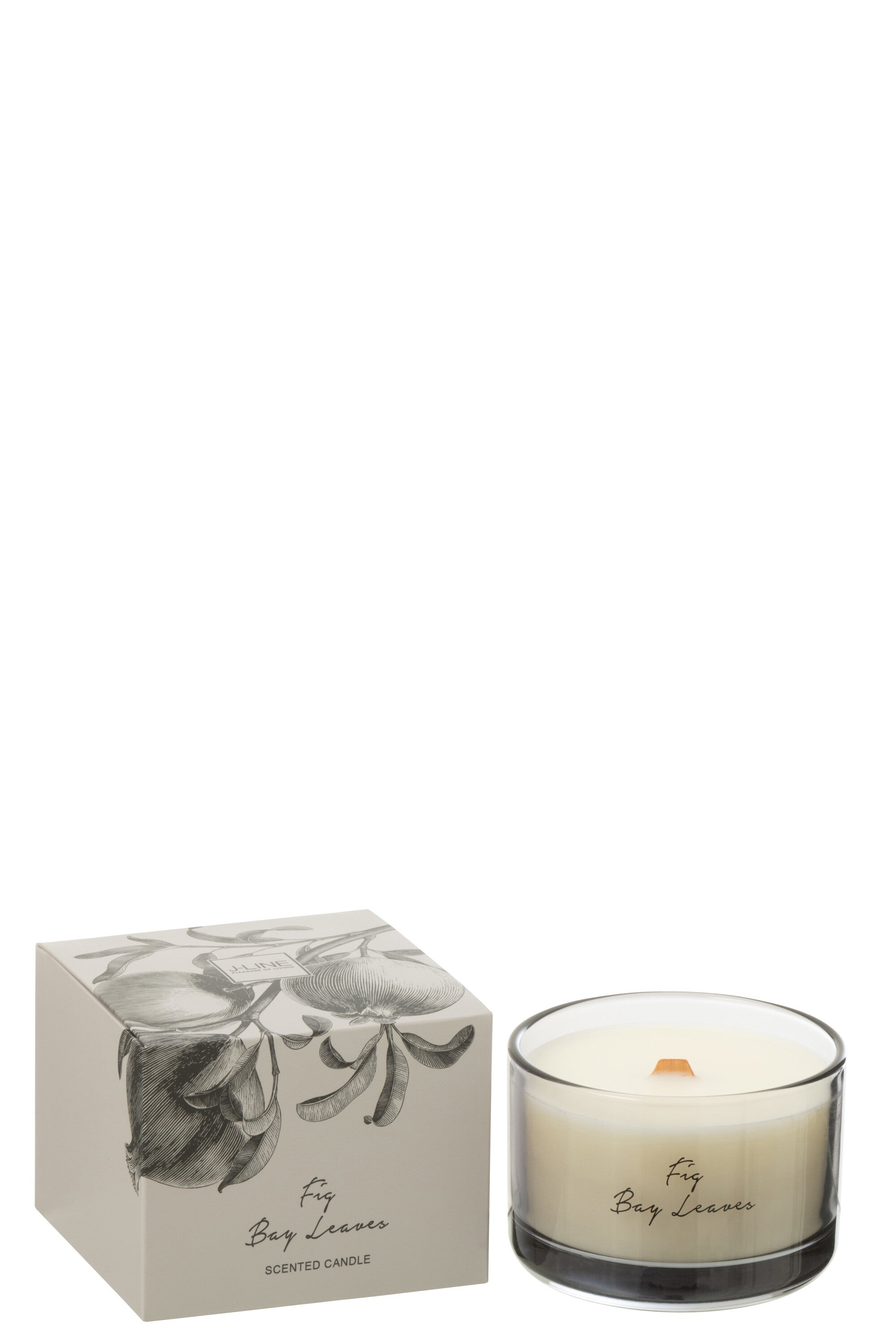 J-Line geurkaars Vijgen Bessen - Fig Bay Leaves - small - 50U