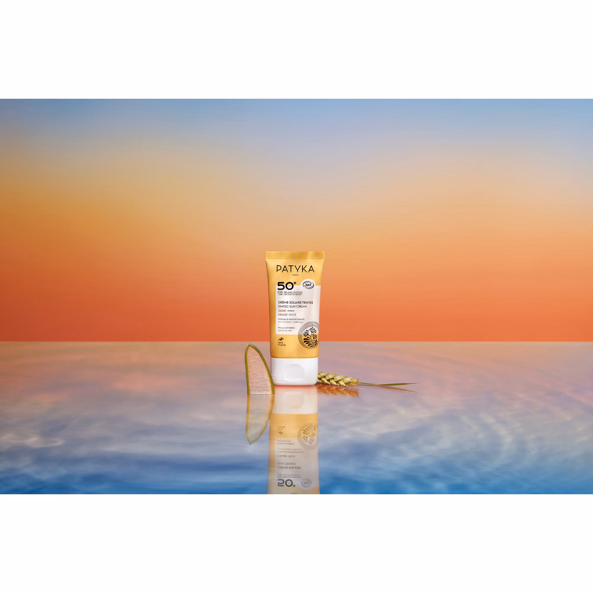 VISAGECrème solaire teinté spf50+ médium