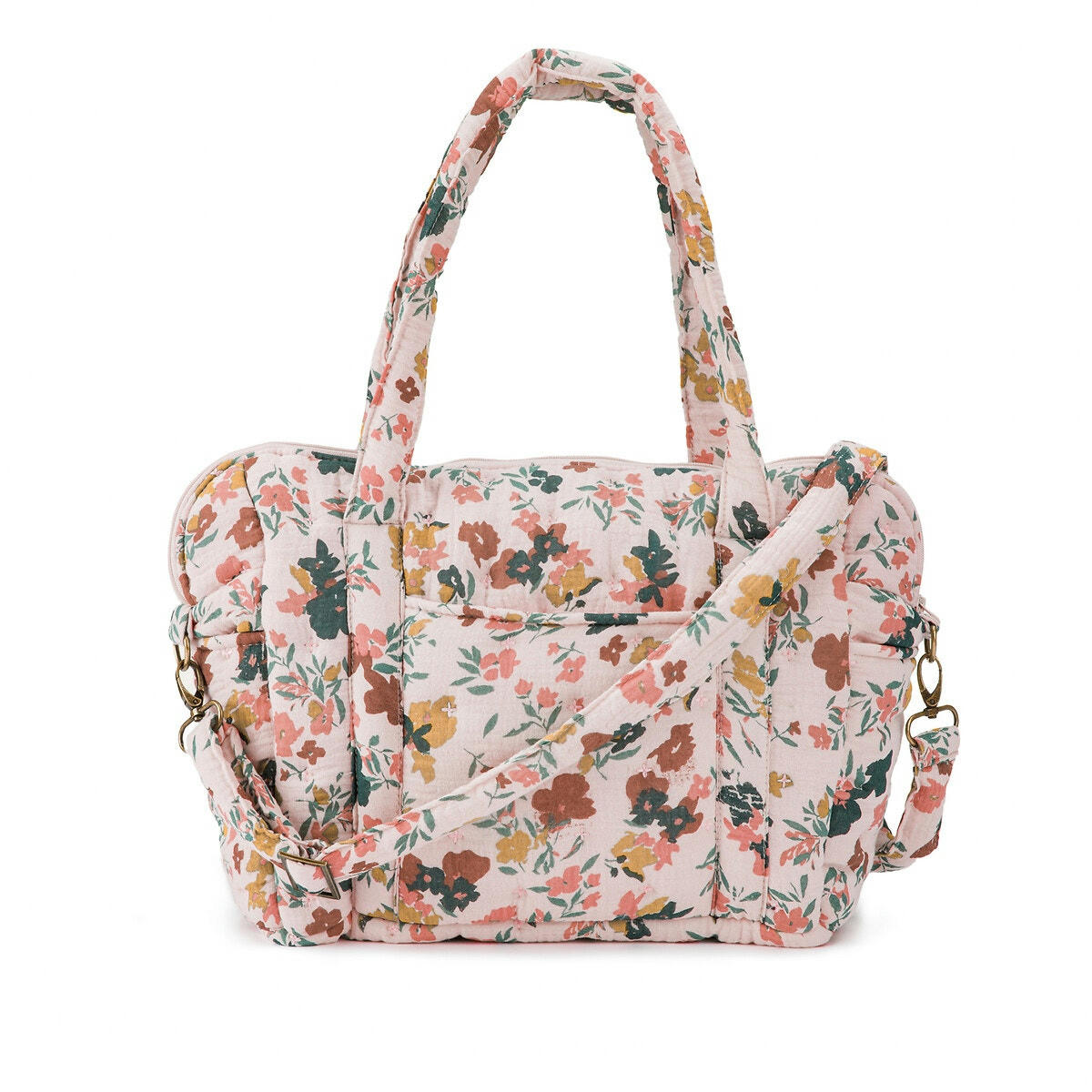 Sac à langer gaze de coton imprimée, Callas