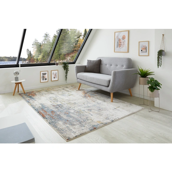 Teppich »Molinos«, 120x170 cm, beige-blau