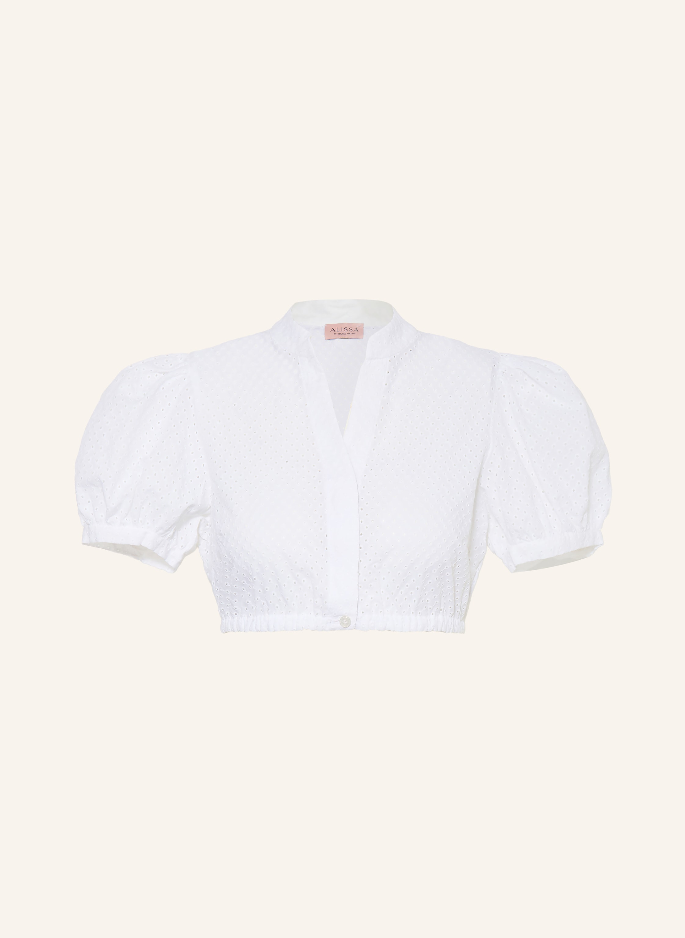 ALISSA BY KINGA MATHE Dirndlbluse GINI aus Lochspitze