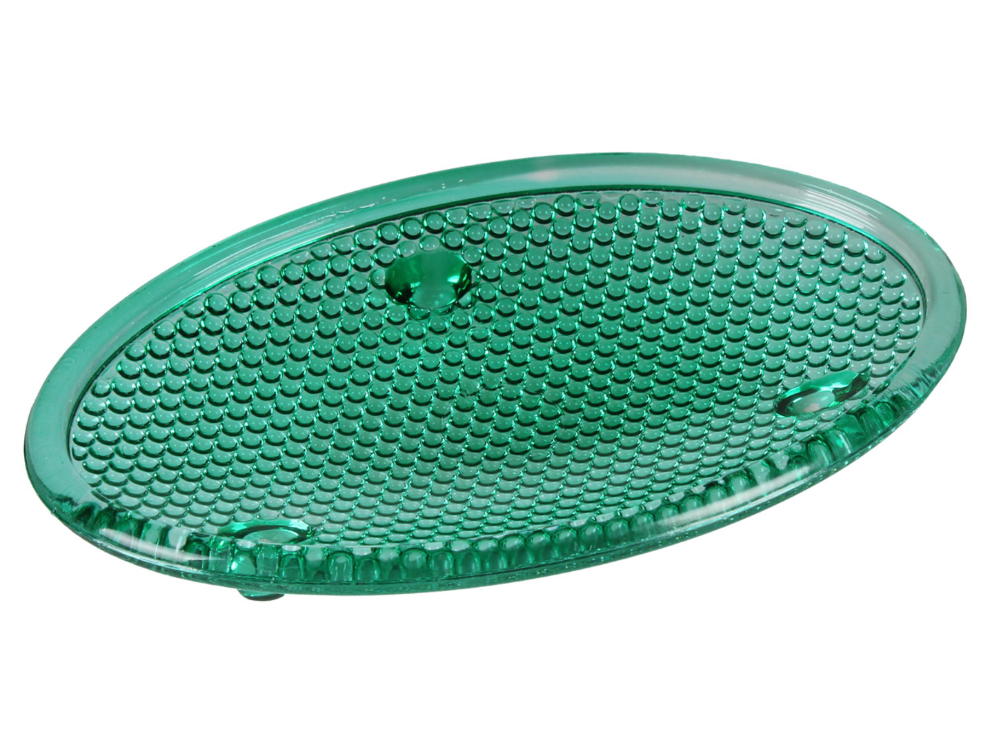 Mydelniczka szklana Dotti zielona