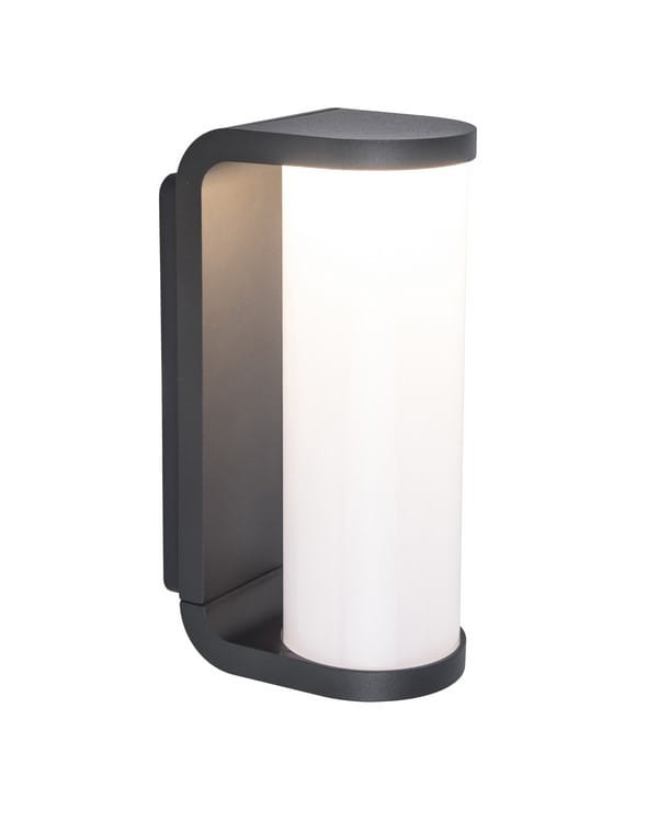 Kinkiet zewnętrzny ADALYN antracytowo-biały LED 1x10W 600lm IP44 Lutec
