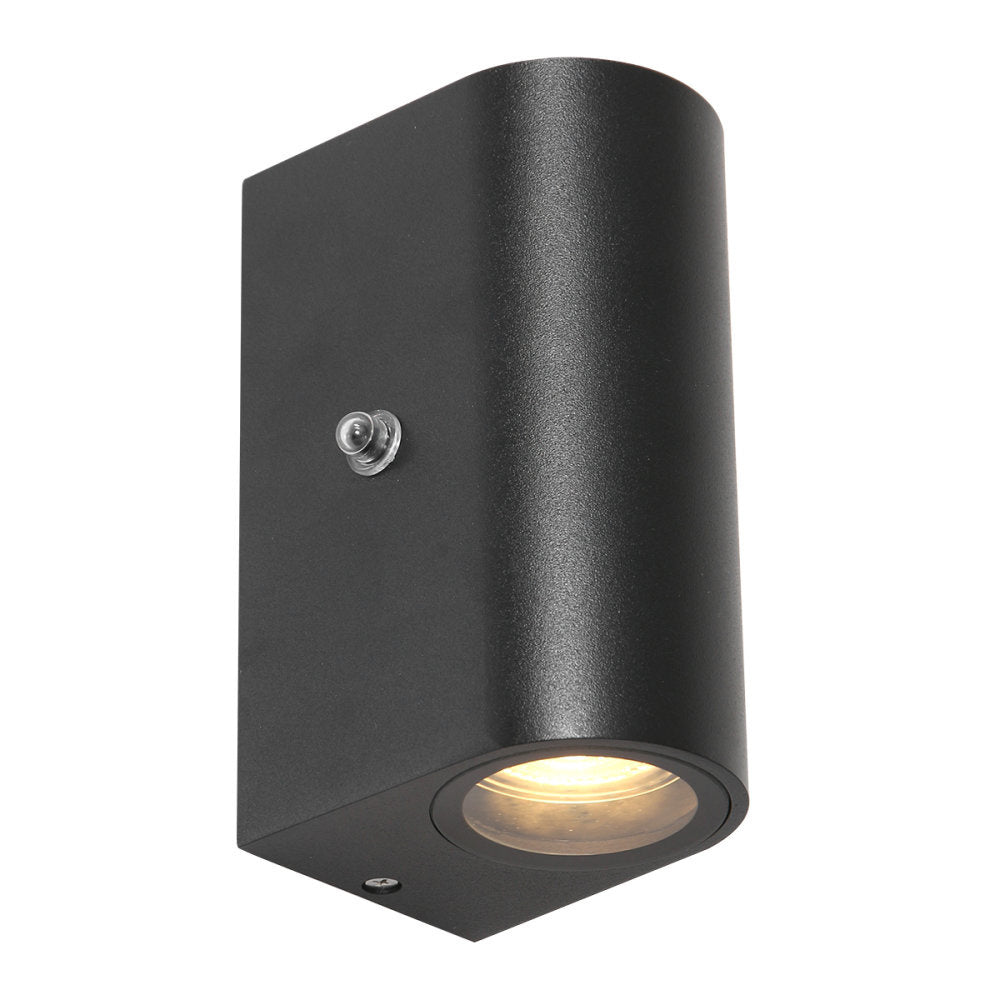 Steinhauer buitenlamp Logan - 2 lichts - 6.7x 15 cm - zwart