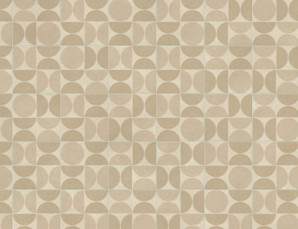 PVC Calypso Tile Hellbraun