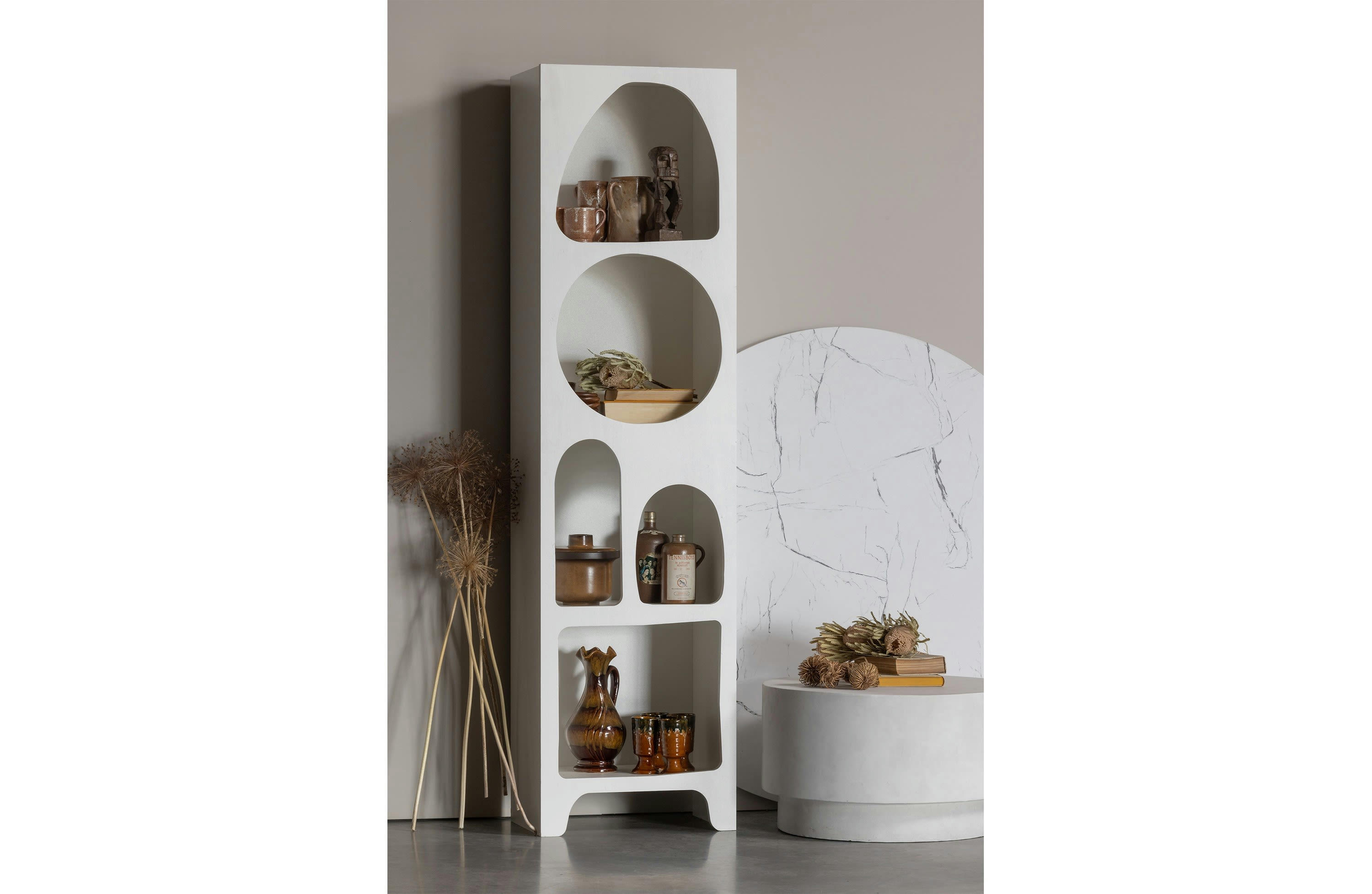 CAZ - Etagère en contreplaqué blanc