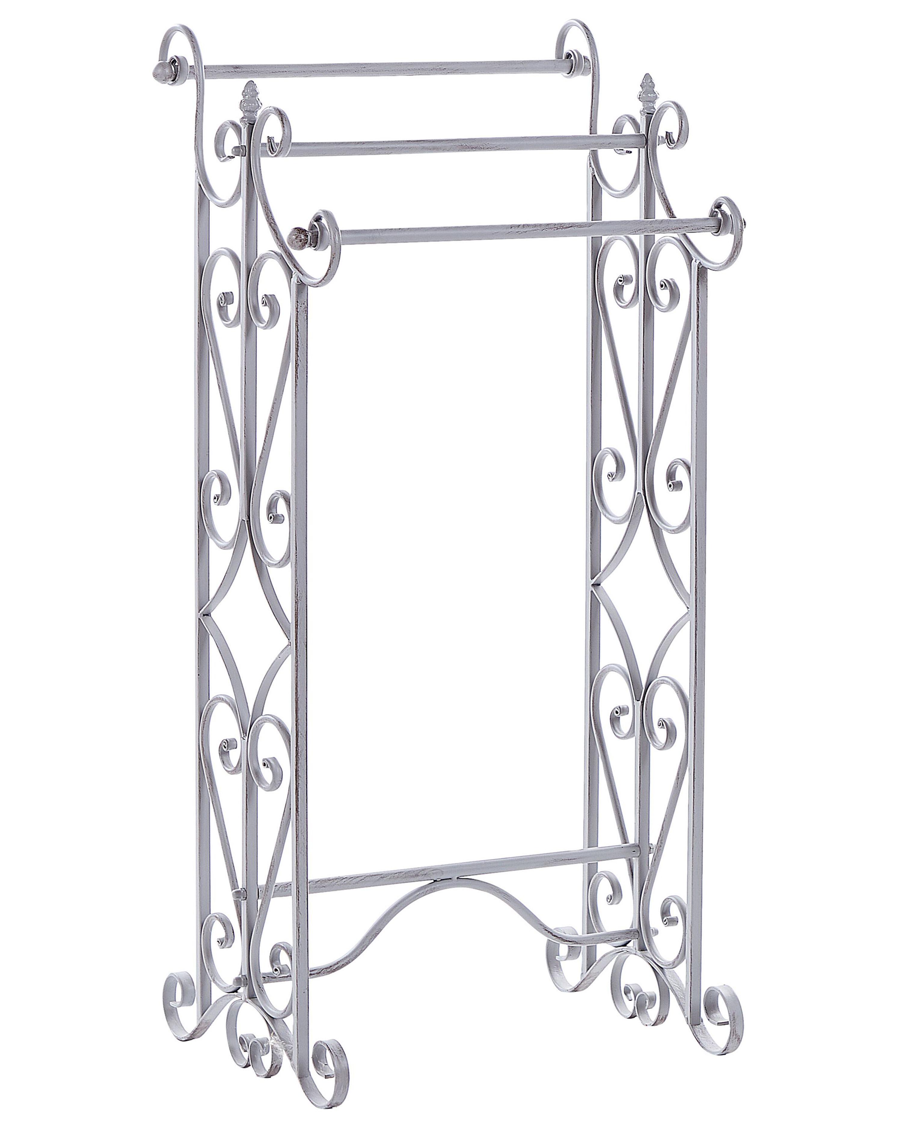 Towel Stand CHILLAN Metal Grey