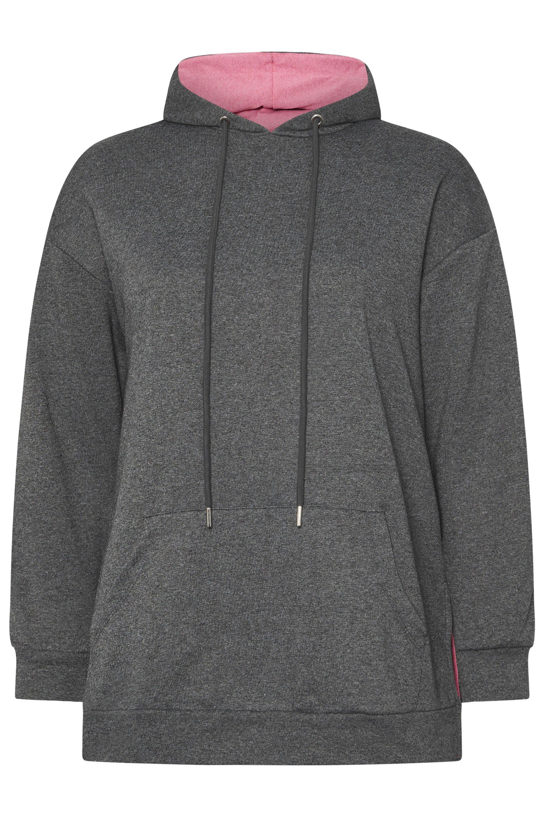 Yours Contrast Lining Hoodie