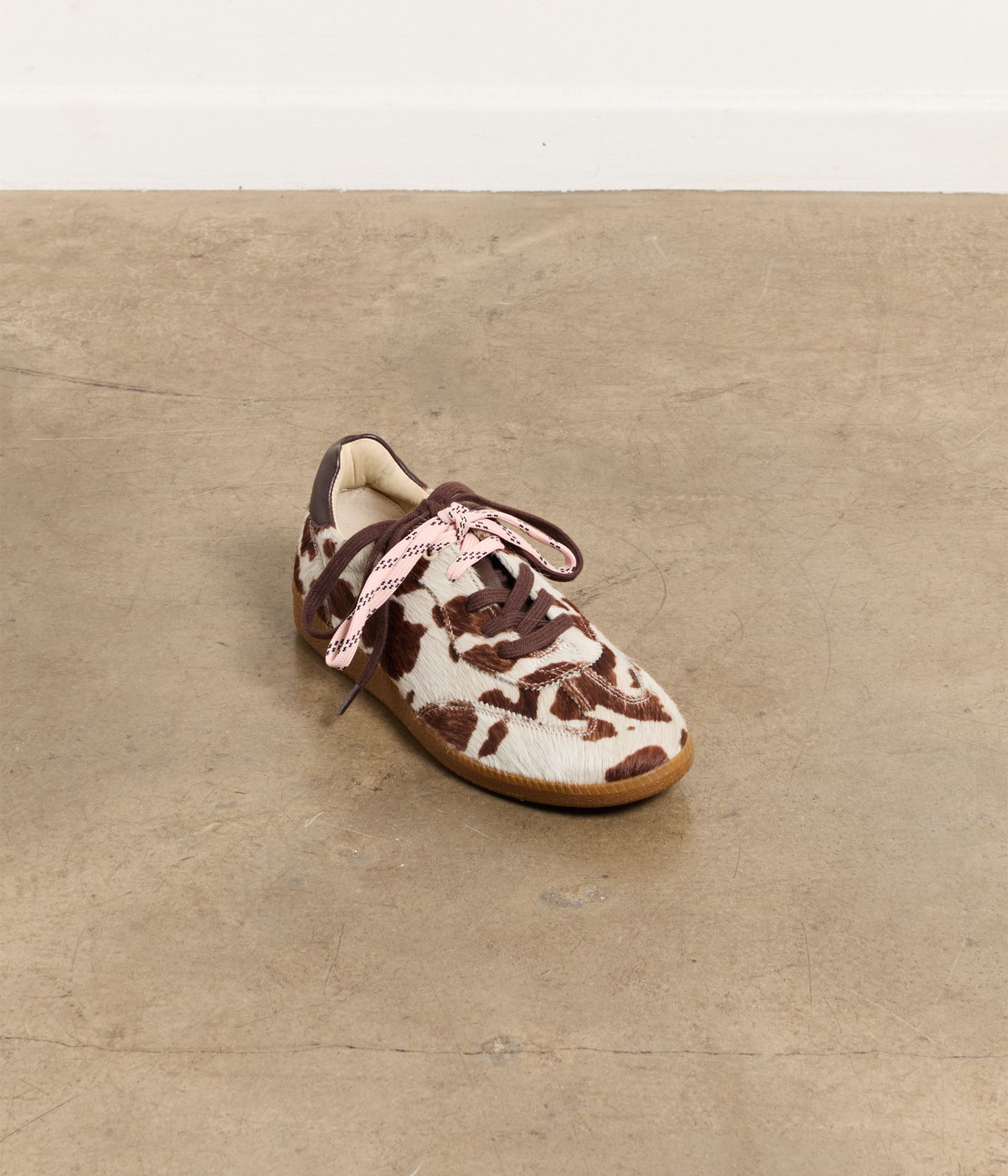 Baskets motif vache Simon