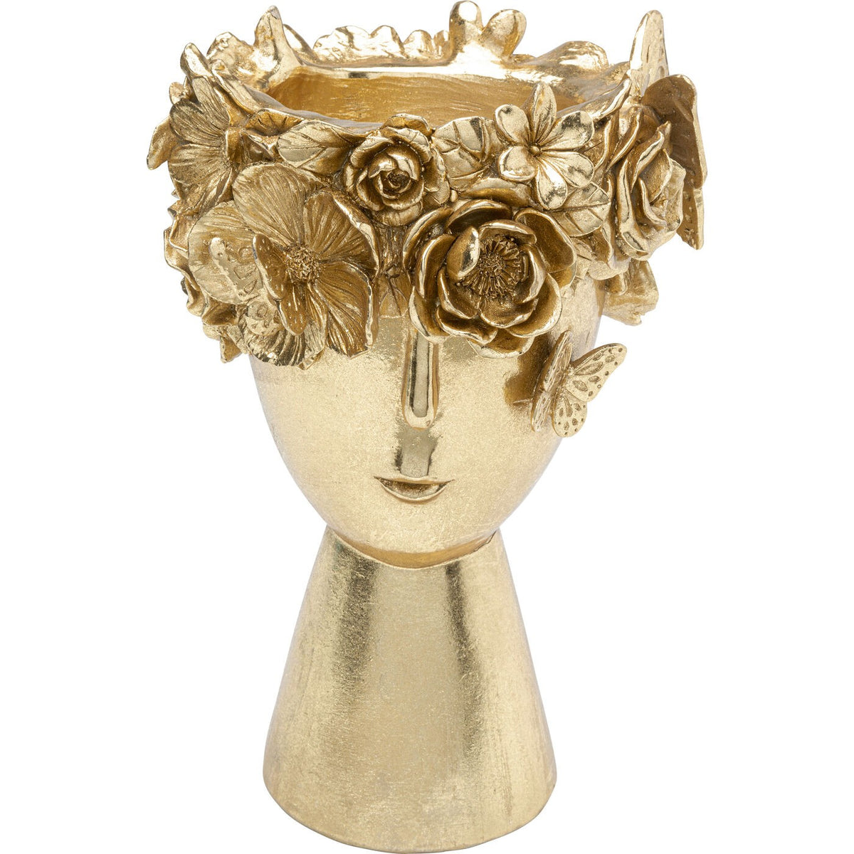 Kare Design Vaas Gouden bloemenkroon 30cm