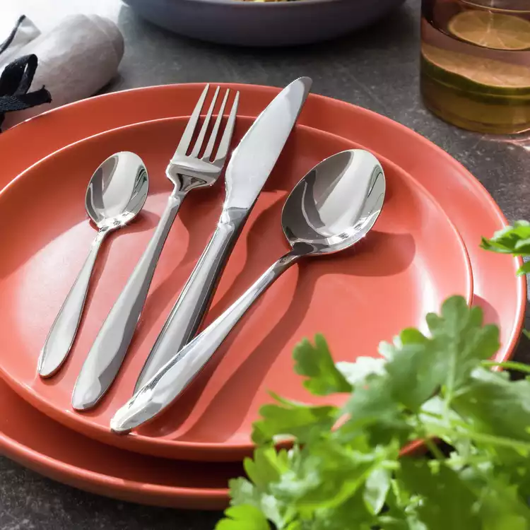 Habitat Simplicity 32 Piece Stainless Steel Cutlery Set