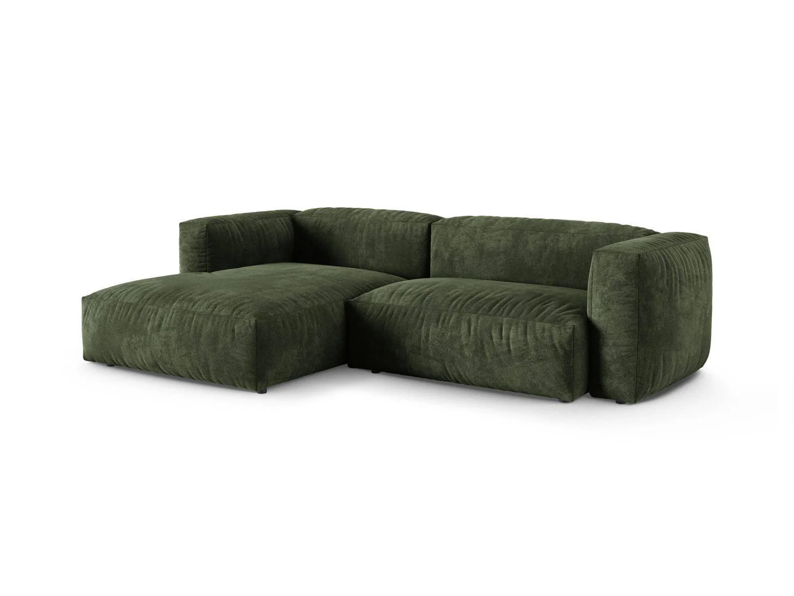 Modulaire hoekbank Martina links velvet