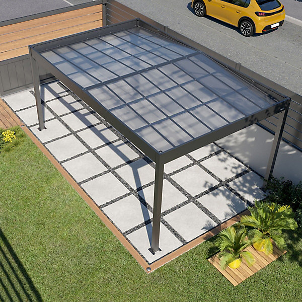Carport aluminium Trigano LIBECCIO 16 m²