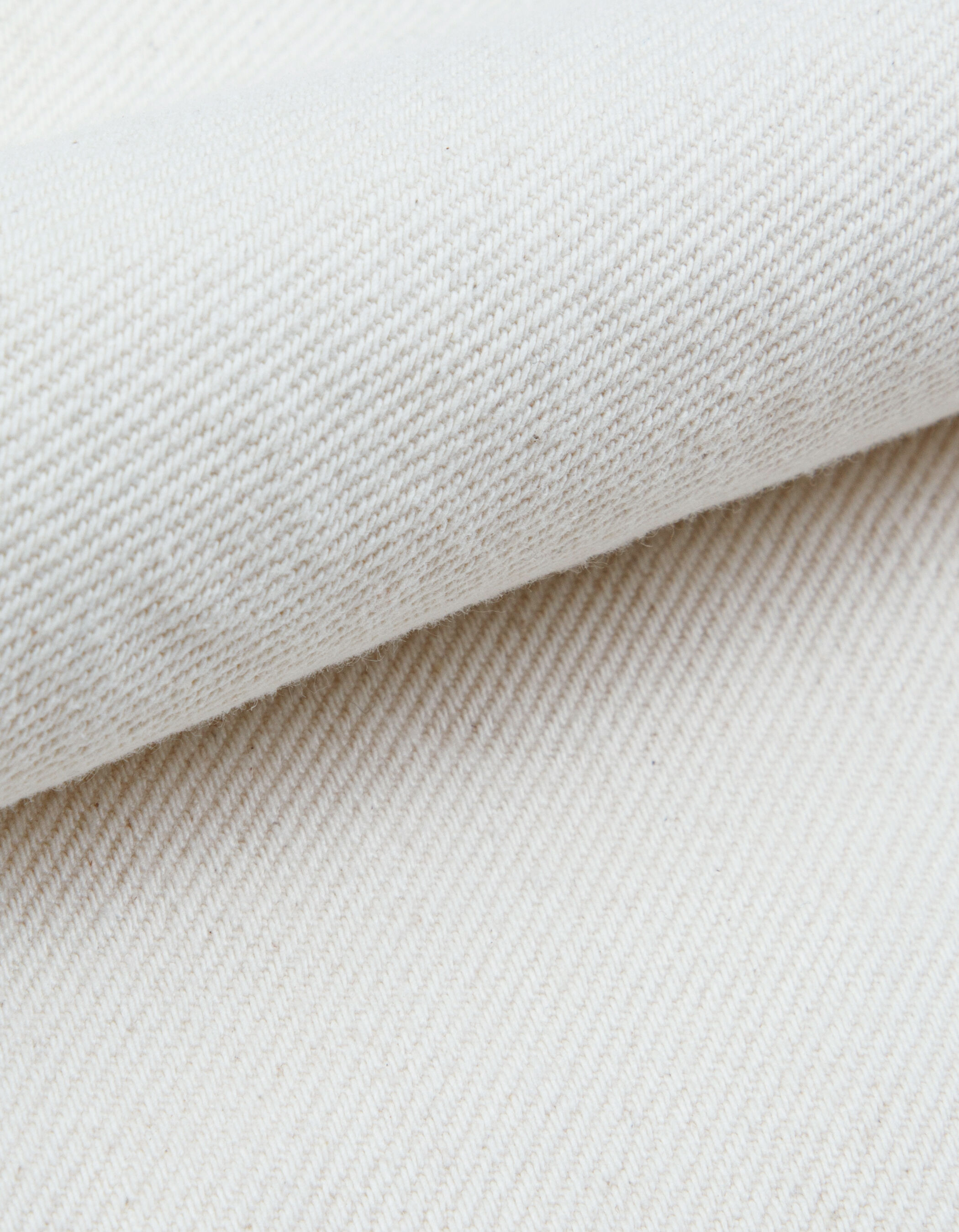 Top en jean écru à fermeture croisée Femme