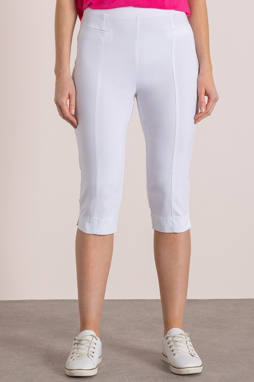 Klass. Pull On Cropped Trousers